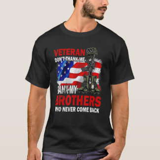 退役軍人感謝していよ感謝していよい兄弟は Tシャツ