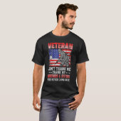 退役軍人感謝してい私1 Tシャツ (正面フル)
