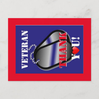 退役軍人感謝はがき ポストカード