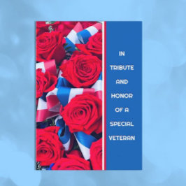 退役軍人感謝カード サンキューカード