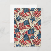 退役軍人日のカード サンキューカード (正面/裏面)