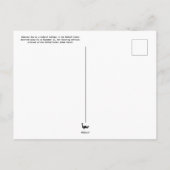 退役軍人日はがき ポストカード (裏面)