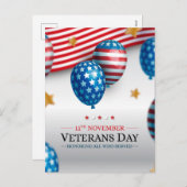 退役軍人日 シーズンポストカード (正面/裏面)