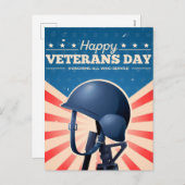 退役軍人日 シーズンポストカード (正面/裏面)