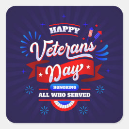 退役軍人日 スクエアシール
