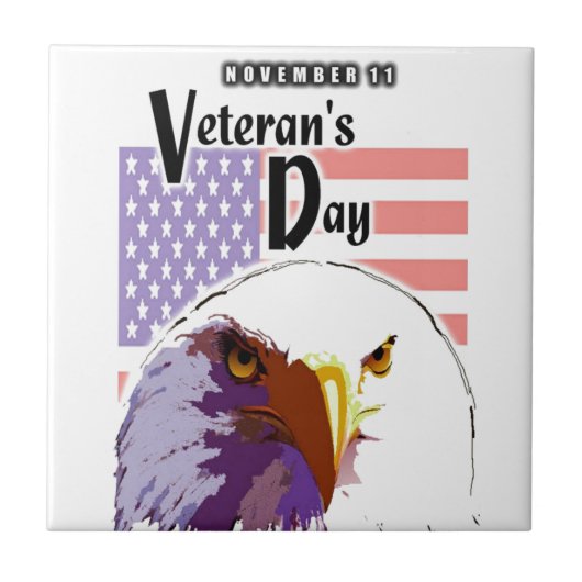 退役軍人日 タイル (正面)