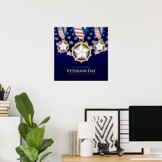 退役軍人日 ポスター (ホームオフィス)