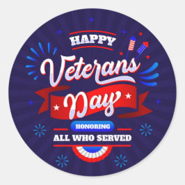 退役軍人日 ラウンドシール