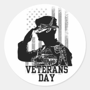 退役軍人日 ラウンドシール