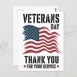 退役軍人日、退役軍人日2025、退役軍人日2026 ポストカード