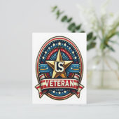 退役軍人日、退役軍人日2025、退役軍人日2026 ポストカード (スタンド正面)