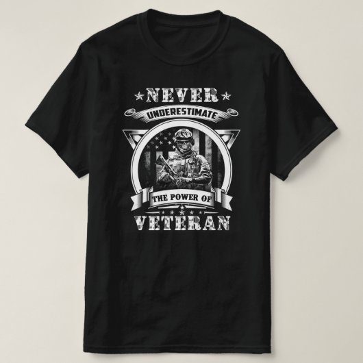 退役軍人日 Tシャツ (デザイン正面)