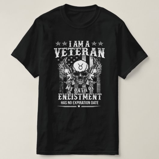 退役軍人日 Tシャツ (デザイン正面)