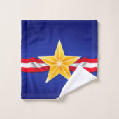 退役軍人星 バスタオルセット (ウォッシュタオル)