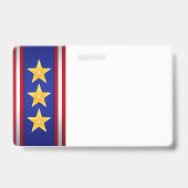 退役軍人星 バッジ (裏面)