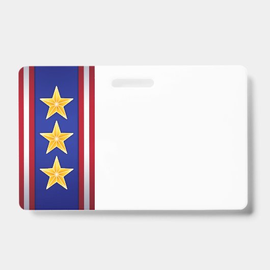 退役軍人星 バッジ (正面)