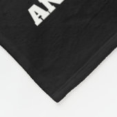 退役軍人書チェック軍隊退役軍人ファミリー フリースブランケット (角)