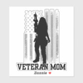 退役軍人母 シール (シート)
