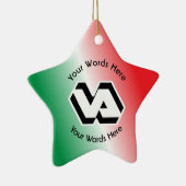 退役軍人省VAロゴ セラミックオーナメント (右)