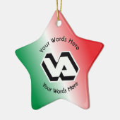 退役軍人省VAロゴ セラミックオーナメント (左)