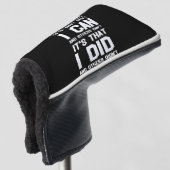 退役軍人私も他の人もできないわ ゴルフヘッドカバー (3/4 正面)