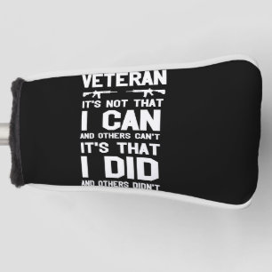 退役軍人私も他の人もできないわ ゴルフヘッドカバー
