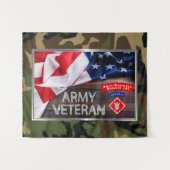 退役軍人第20旅団空挺師団 タペストリー (正面(横))