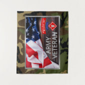 退役軍人第20旅団空挺師団 タペストリー (正面)