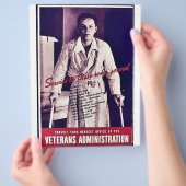 退役軍人管理 チラシ (手)