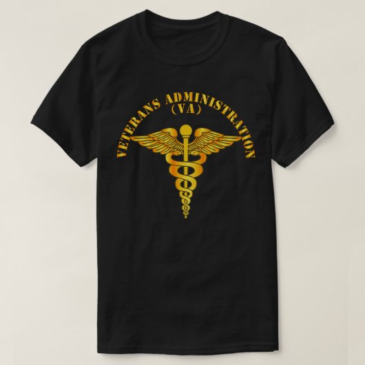 退役軍人管理VA Tシャツ (デザイン正面)