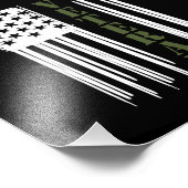 退役軍人米国国旗Happy退役軍人デイサポート フォトプリント (角)