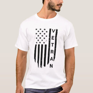 退役軍人縦型Tシャツ Tシャツ