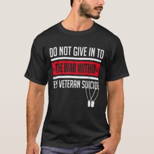 退役軍人自殺Ptsd認識度22aとの闘い Tシャツ