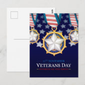 退役軍人記念日 ポストカード (正面/裏面)