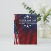 退役軍人記念日 ポストカード (スタンド正面)