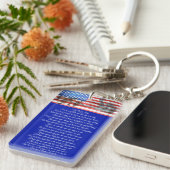 退役軍人詩 キーホルダー (正面右)