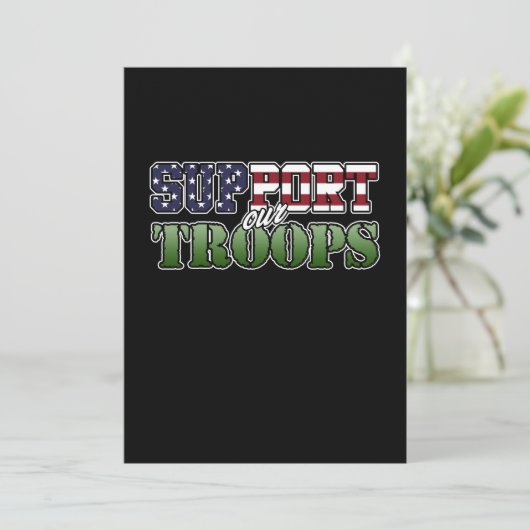 退役軍人軍を支援ハッピー退役軍人デー サンキューカード (スタンド正面)