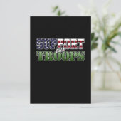 退役軍人軍を支援ハッピー退役軍人デー 出欠カード (スタンド正面)