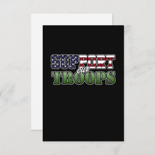 退役軍人軍を支援ハッピー退役軍人デー 出欠カード (正面/裏面)