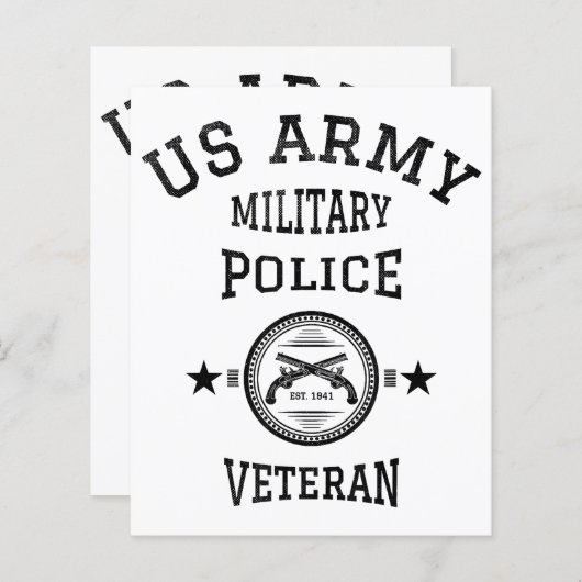退役軍人退職した警察官 (正面/裏面)