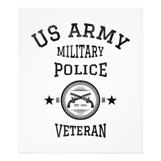 退役軍人退職した警察官 フォトプリント            (正面)