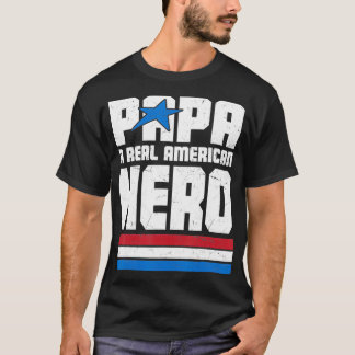 退役軍人365パ実在パアメリカン・ヒーローティー・ファーザーズ・ダ Tシャツ