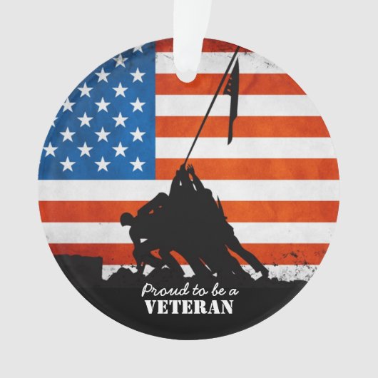 退役軍人 オーナメント (正面)