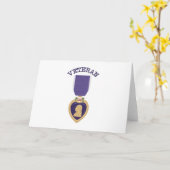 退役軍人 カード (黄色い花)