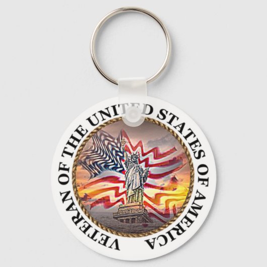 退役軍人 キーホルダー (正面)