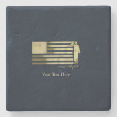 退役軍人 ストーンコースター (正面)