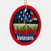 退役軍人 セラミックオーナメント (右)