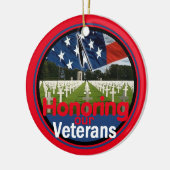 退役軍人 セラミックオーナメント (左)