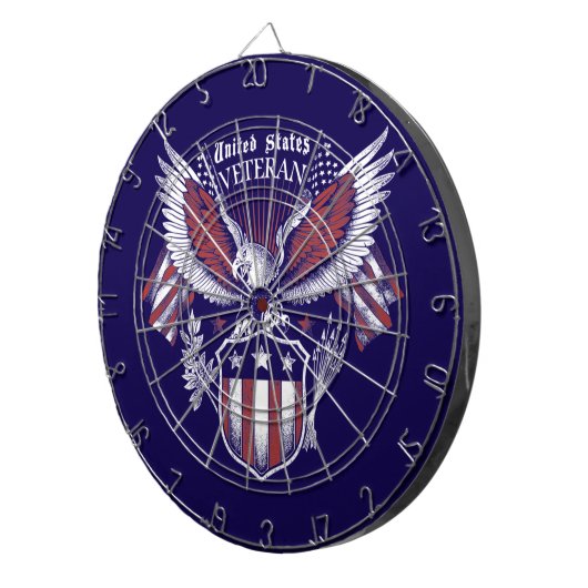 退役軍人 ダーツボード (正面右)