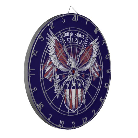 退役軍人 ダーツボード (正面左)